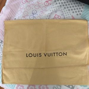 Authentic Louis Vuitton medium dust bag